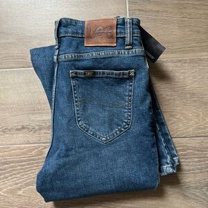 Lee Dark Wash Denim Flare Jeans NWT